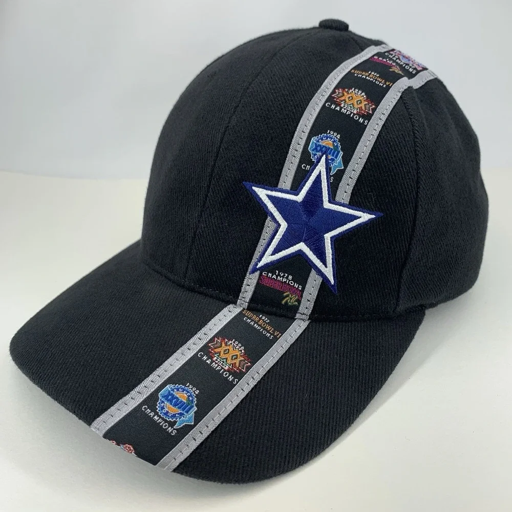 Dallas Cowboys Hat Drew Pearson NFL Super Bowl Champions Vintage Baseball Cap
